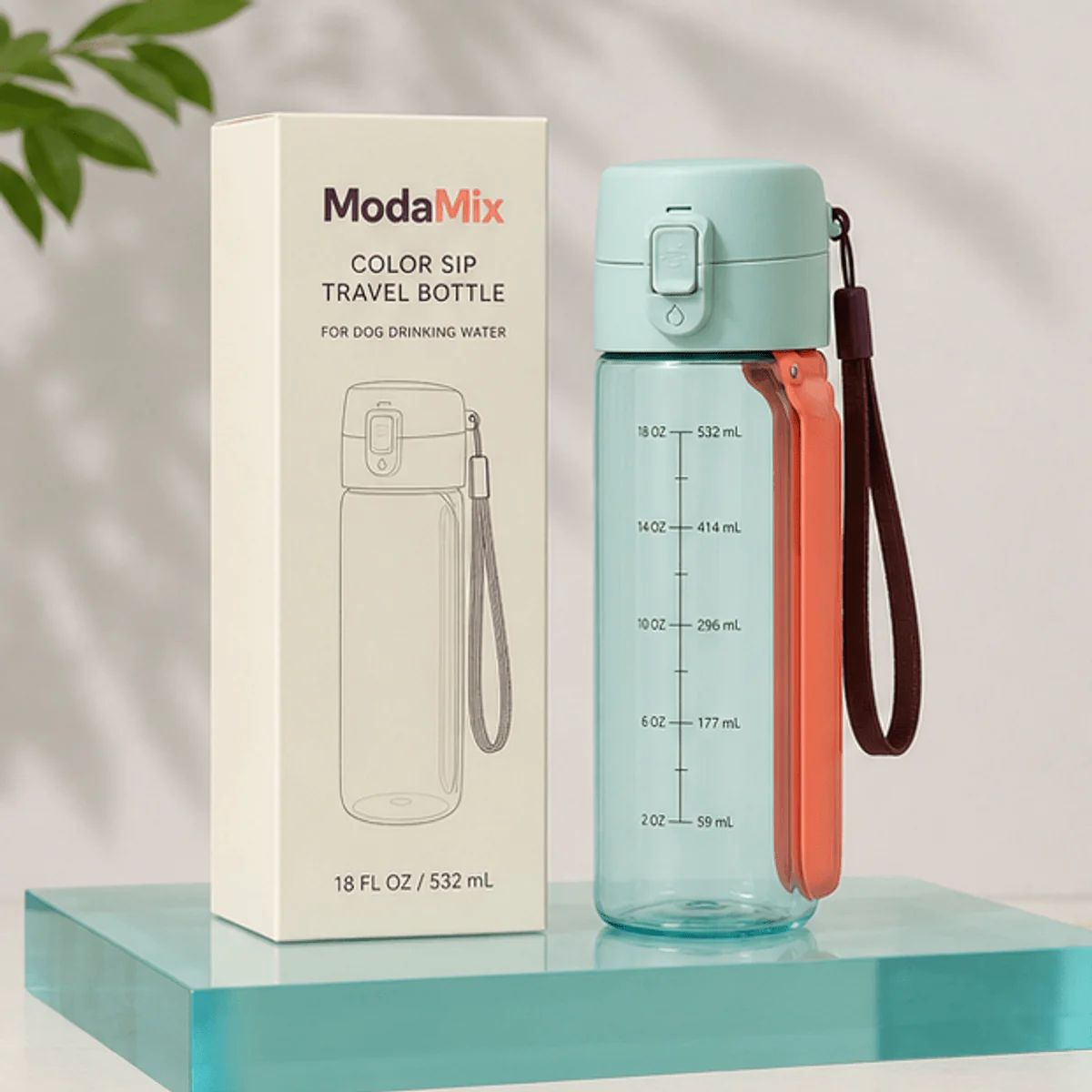 Color Sip Travel Bottle